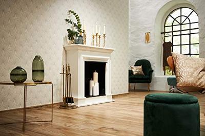 Livingwalls New Walls crème behang | 374271