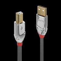 Lindy 7,5 m USB 2.0 printerkabel, USB-A naar USB-B-kabel, scanner/printerkabel voor HP, Canon, Dell, Epson, Brother, Cromo Line - thumbnail