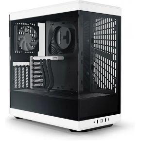 HYTE Hyte Y40 Midi Tower, Tempered Glass - schwarz/weiß Midi-tower Behuizing, Gaming-behuizing Wit