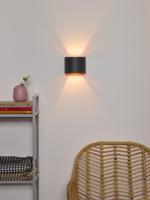 Lucide XIO - Wandlamp - LED Dimb. - G9 - 1x3,5W 2700K - Verstelbare stralingshoek - Grijs - thumbnail