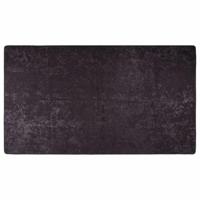 Vloerkleed wasbaar anti-slip 190x300 cm antracietkleurig - thumbnail