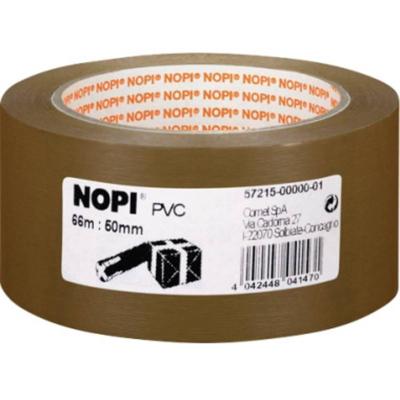 Nopi 57215-00000 Pakband Nopi Bruin (l x b x h) 66 m x 50 mm x 66 m 1 stuk(s)