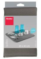 Afdruiprek voor Keukengootsteen Metaltex Softex Grijs 45 x 40 cm Tafelkleed - thumbnail