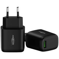 Ansmann Home Charger 130Q USB-oplader 18 W 1x USB-A Zwart Binnen - thumbnail