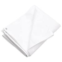 VidaXL Dekzeil 260 g/m² 2x3 m hdpe wit - thumbnail