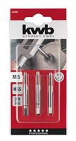 kwb 443305 Schroefdraadsnijderset 3-delig M5 0.8 DIN 352 HSS 3 stuk(s) - thumbnail