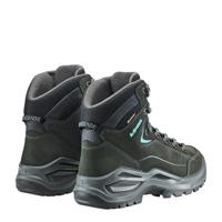 Lowa Renegade Evo GTX Mid Hoge Wandelschoen Dames Asphalt/Turqoise 4,5 - thumbnail