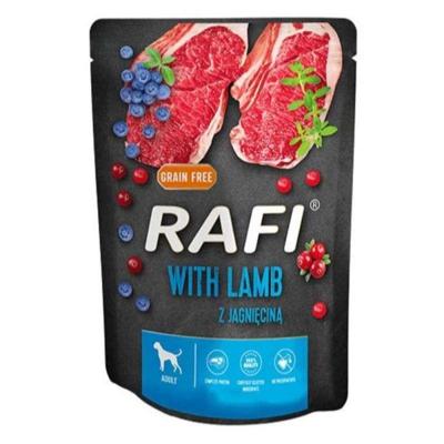 Dolina Noteci Rafi met lamsvlees, bosbes, cranberry - Nat hondenvoer 300 g