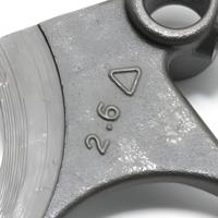 MZA Schakelvork shift fork etz 250 1st + 3rd gang - thumbnail