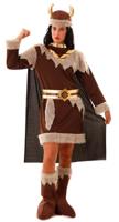 Viking kostuum dames Astera - thumbnail
