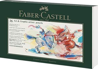 Faber Castell Bewaarblik voor 36 Potloden 3 Inleg Trays
