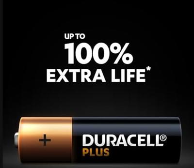 Duracell Plus Power AAA batterij 4 stuks - thumbnail