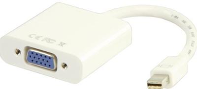 Valueline Vlmp37850w0.20 Mini Displayport - Vga Adapter 0,20 M Wit