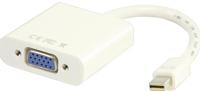 Valueline Vlmp37850w0.20 Mini Displayport - Vga Adapter 0,20 M Wit - thumbnail