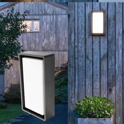 LED buitenlamp zwart dimbaar SG Frame 7W 670 lumen 3000K vandaalbestendig IK10