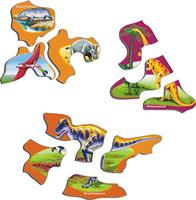 Selecta Larsen legpuzzel dieren natuur historisch, 85st. - thumbnail