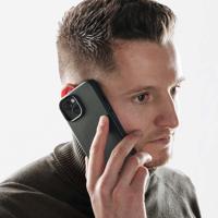 Accezz MagSafe Leather Backcover voor iPhone 16 Pro Max Telefoonhoesje Groen - thumbnail