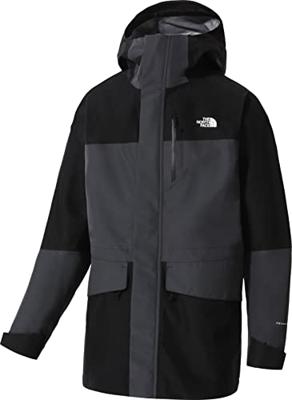 The North Face Dryzzle All Weather Futurelight Heren Hardshell Jas Asphalt Grey - TNF Black S