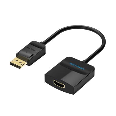 Adapter DisplayPort naar HDMI Vention HBGBB 15 cm Zwart Grijs