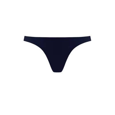 marlies dekkers string bikinibroekje Lotus donkerblauw