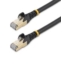 StarTech.com 2m zwart Cat6a Ethernet netwerkkabel shielded (STP) Cat6a patchkabel Cat 6a - thumbnail