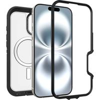 Otterbox Defender XT Backcover Apple iPhone 16 Zwart, Transparant MagSafe compatible, Stootbestendig - thumbnail