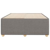 Bedframe zonder matras 120x200 cm stof taupe - thumbnail