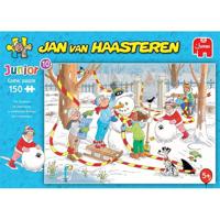 Jan Van Haasteren legpuzzel junior - snowman, 150st. - thumbnail