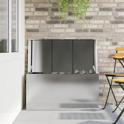Buitenopslagdoos Zilver 100 x 50.5 x 50 cm Roestvrij staal