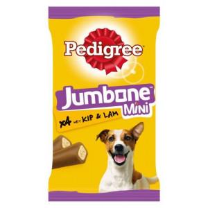 Hondenvoer Jumbone Mini Kip & Lam 4pc 160 g 1x8 Pedigree - Pedigree