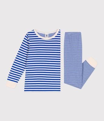 Pyjama kind in tube PETIT BATEAU blauw