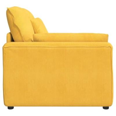 Modulaire bank Armleuning eindmodule met kussens 100 cm