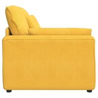 Modulaire bank Armleuning eindmodule met kussens 100 cm - thumbnail