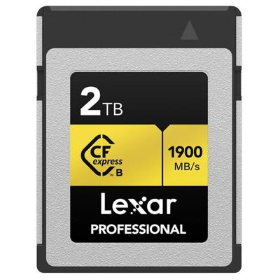 Lexar Pro Gold 2TB CFexpress Type B - R1900/W1500MB/s