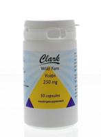 Clark Wilde yam 250mg 50 Vegetarische capsules - thumbnail