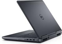 DELL Precision M7510 Mobiel werkstation 39,6 cm (15.6") Touchscreen Full HD Zesde generatie Intel® Core™ i7 16 GB DDR4-SDRAM 1000 GB HDD NVIDIA® Quadro® M2000M Windows 7 Professional Zwart - thumbnail