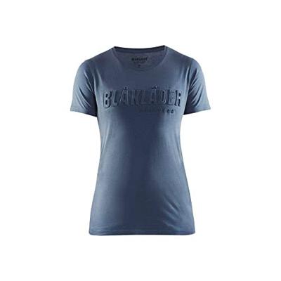 Blåkläder Dames T-Shirt 3D 34311042 Limited Edition | Gevoelloos Blauw/Limited Edition | Maat XL - 7330509770740