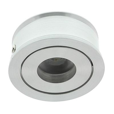 Aluminium Inbouw Ledmodule 2,5W Blauw