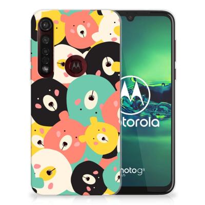 Motorola Moto G8 Plus Telefoonhoesje met Naam Bears