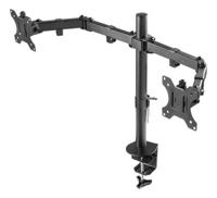 Deltaco GAM-040 32 Dual Monitor Arm - thumbnail