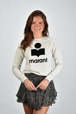 Marant Etoile trui Millyny SW0160FA-D1M02E ecru