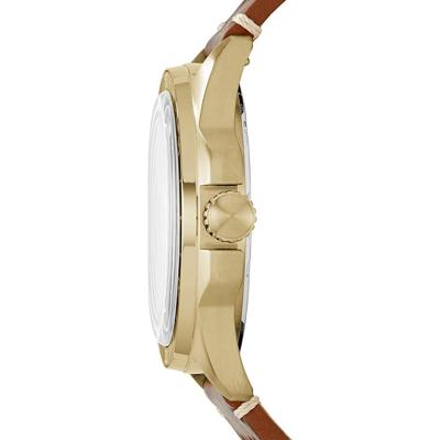 Fossil FS5321 &apos;Sport 54&apos; zwart lederen Herenhorloge