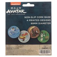 Avatar The Last Airbender Coaster 4-Pack - thumbnail