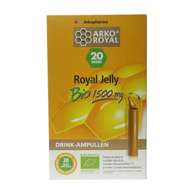 ArkoRoyal Royal Jelly 1500mg Ampullen 20st