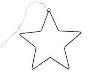 Svenska Living Ster metaal 50 led 40cm warm-wit - thumbnail