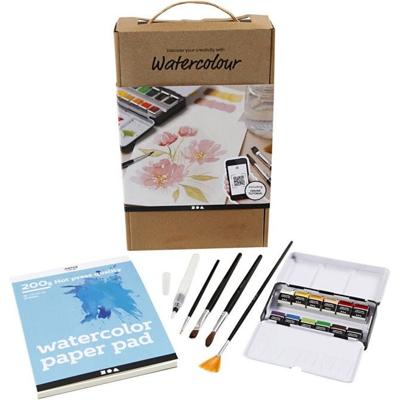 Creative Company Aquarel ontdekken a5 set