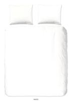 Good Morning Dekbedovertrek "uni dessin" - Wit - (240x200/220 cm) - Katoen - thumbnail