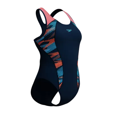 Speedo Eco+ Plastisol Laneback Badpak Dames XL/42