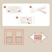 Vizierhouder Stor Planet Oval force 56-90 cm 1 Stuks - thumbnail