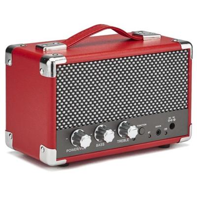 GPO Retro WESTWOODMINIRED Compacte retro Bluetooth speaker